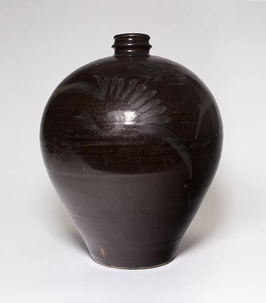 Ovoid Vase with Floral Sprays, Song dynasty (960-1279). Creator: Unknown