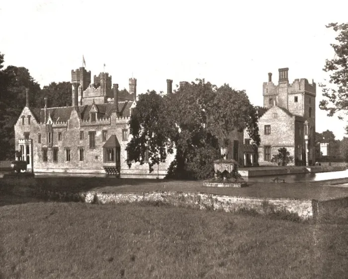 Framed Print : Oxburgh Hall, Norfolk, 1894. Creator: Unknown Framed Print : Oxburgh Hall, Norfolk, 1894. Creator: Unknown