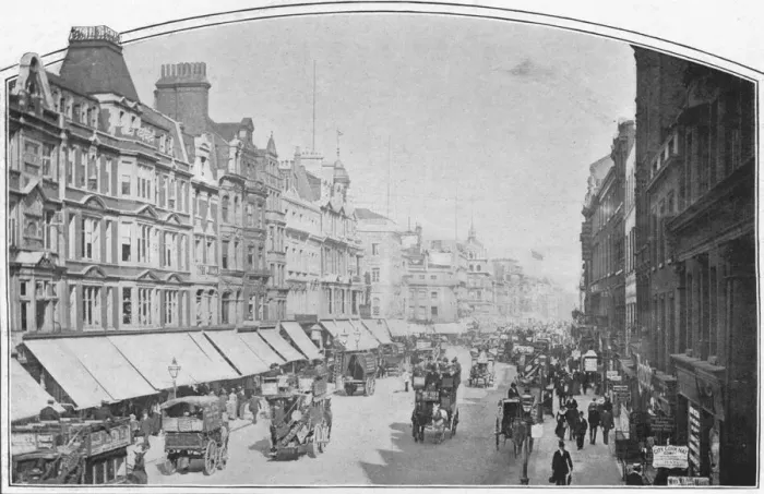 Framed Print : Oxford Street, London, c1900 (1901) Framed Print : Oxford Street, London, c1900 (1901)