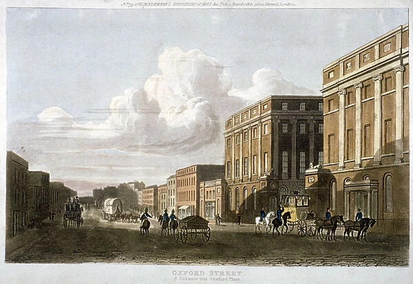 Oxford Street, Westminster, London, 1815