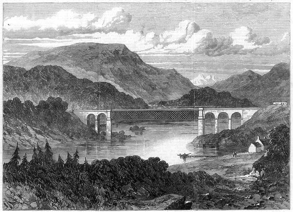 Oykel Viaduct, Sutherland Railway, 1866
