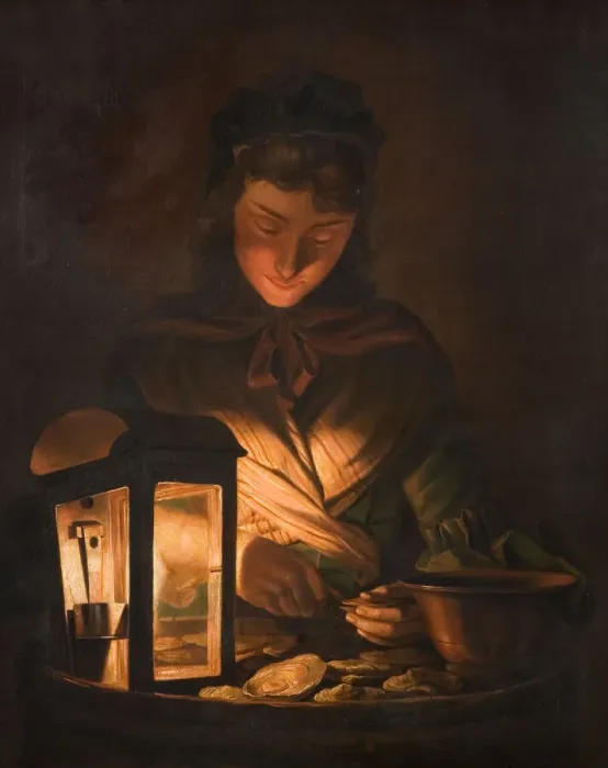 Framed Print : Oyster Girl, 1797. Creator: Henry Robert Morland Framed Print : Oyster Girl, 1797. Creator: Henry Robert Morland
