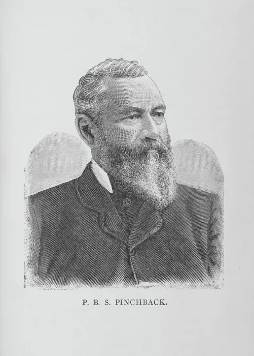 Framed Print : P. B. S. Pinchback, 1887. Creator: Unknown