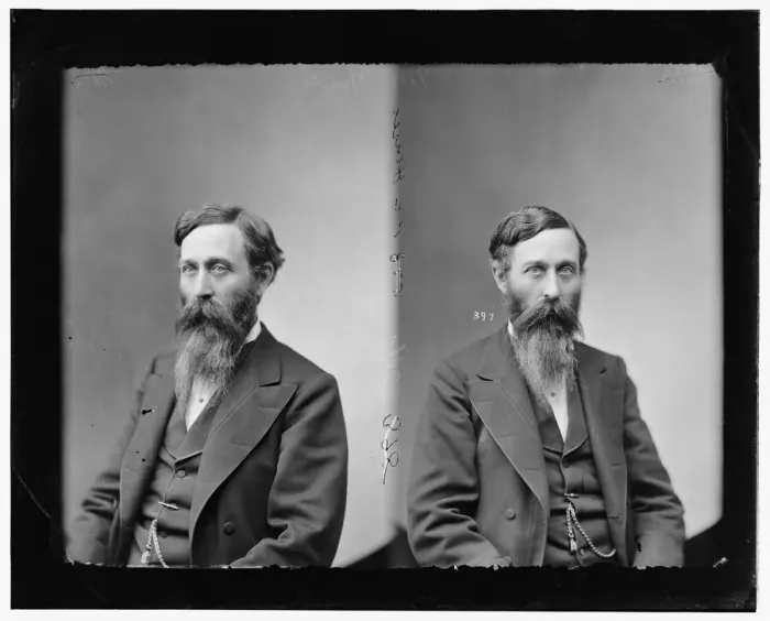 Framed Print : P. C. Hayes of Illinois, 1865-1880. Creator: Unknown Framed Print : P. C. Hayes of Illinois, 1865-1880. Creator: Unknown