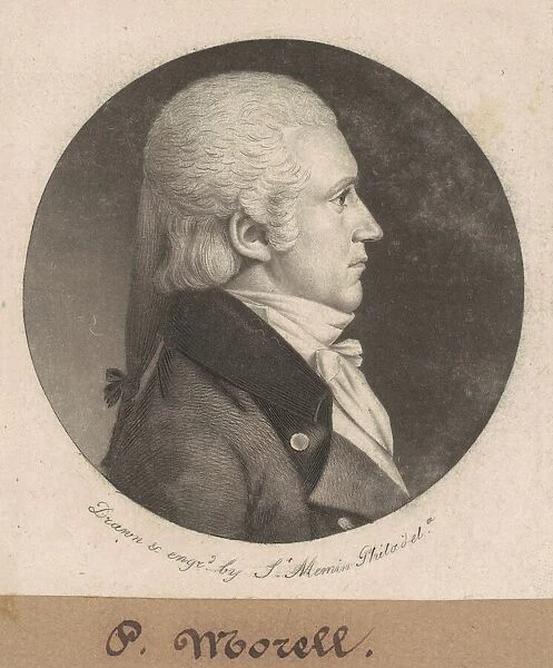 P. Morell, 1802. Creator: Charles Balthazar Julien Fevret de Saint-Memin