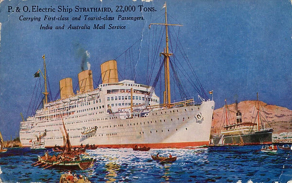 P. & O. Electric Ship Strathaird, 22, 000 Tons, 1932. Creator: Unknown