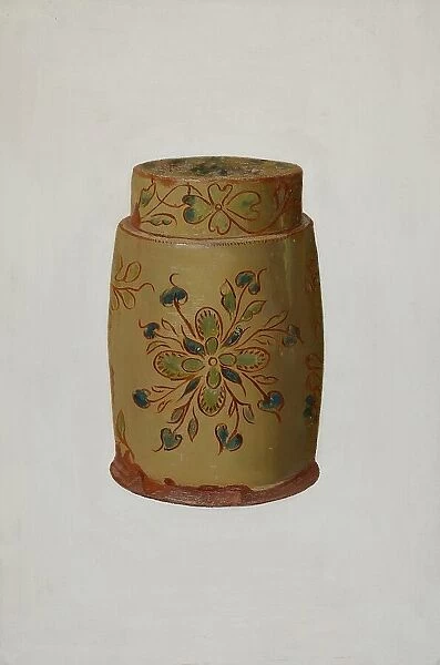 Pa. German Jar, c. 1936. Creator: Eugene Shellady
