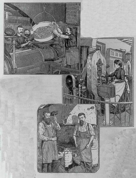 Pa. - Philadelphia - U.S. Mint - full page from Demorest's Family Magazine article of oper... n.d. Creators: WH Hyatt, Frances Benjamin Johnston