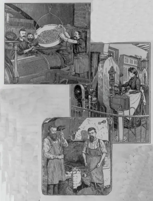 Framed Print : Pa. - Philadelphia - U.S. Mint - full page from Demorest's Family Magazine article of oper... n.d. Creators: WH Hyatt, Frances Benjamin Johnston Framed Print : Pa. - Philadelphia - U.S. Mint - full page from Demorest's Family Magazine article of oper... n.d. Creators: WH Hyatt, Frances Benjamin Johnston