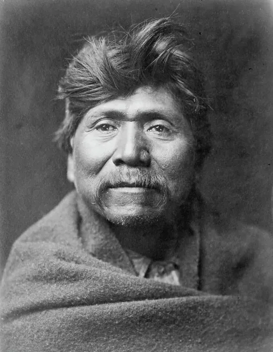 Framed Print : Pachilawa-Walapai chief, c1907. Creator: Edward Sheriff Curtis Framed Print : Pachilawa-Walapai chief, c1907. Creator: Edward Sheriff Curtis