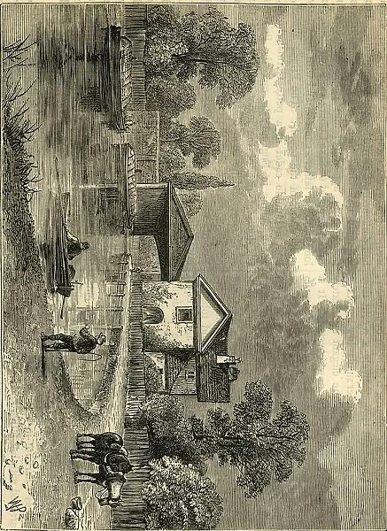 Paddington Canal, 1820, (c1876). Creator: Unknown