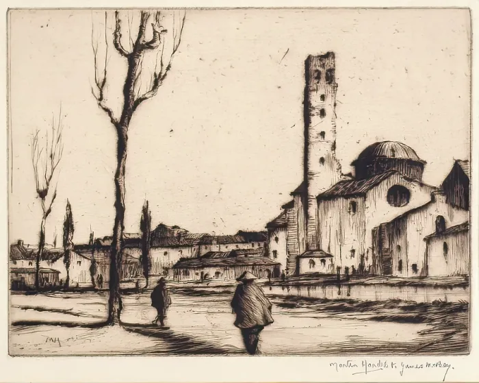 Framed Print : Padua, c1818-1819. Creator: Martin Hardie Framed Print : Padua, c1818-1819. Creator: Martin Hardie