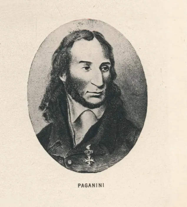 Framed Print : Paganini. 1895 Framed Print : Paganini. 1895