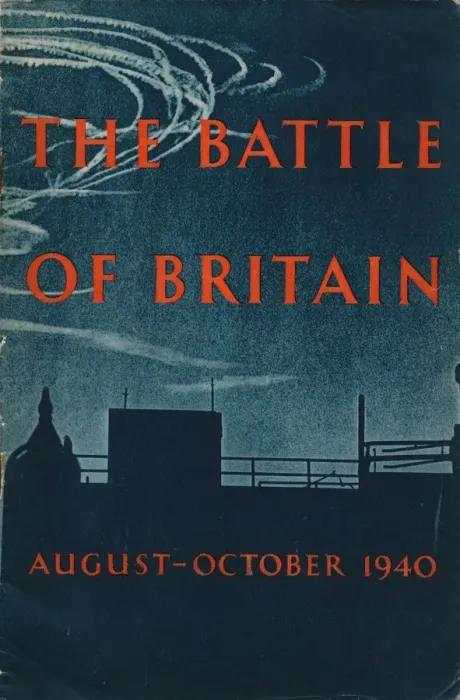 Framed Print : Front page of The Battle of Britain, 1943 Framed Print : Front page of The Battle of Britain, 1943