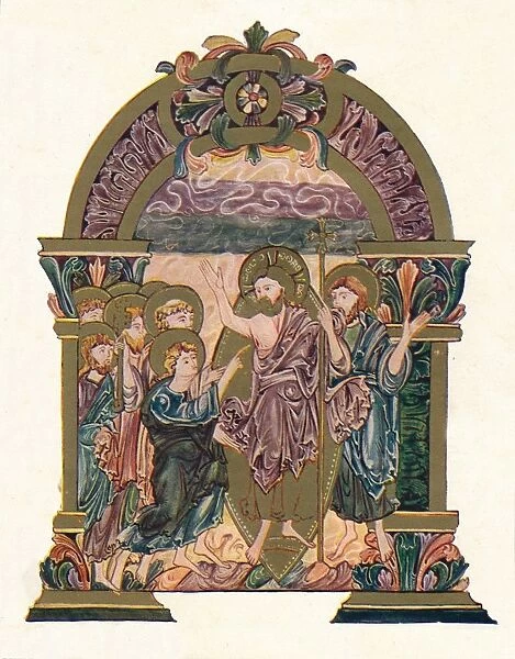 Page from the Benedictional of St. Ethelwold, c970, (1902)