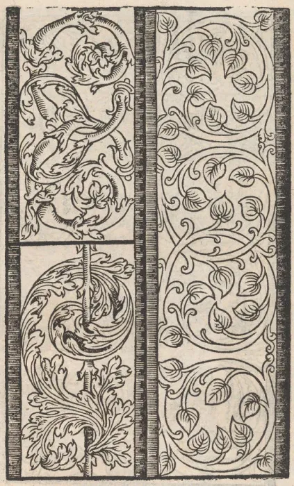Framed Print : Page from Ein new kunstlich Modelbuch... (Page 14r), 1544. 1544. Creator: Peter Quentel Framed Print : Page from Ein new kunstlich Modelbuch... (Page 14r), 1544. 1544. Creator: Peter Quentel
