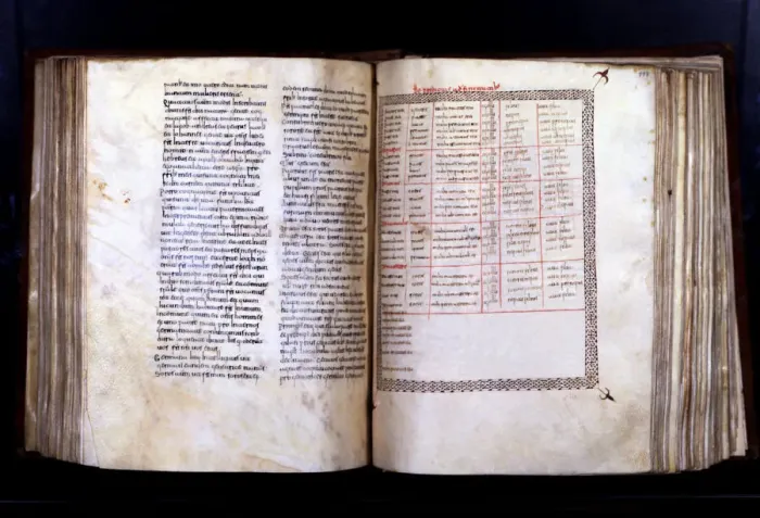 Framed Print : Page of the Etymologies of St. Isidore Framed Print : Page of the Etymologies of St. Isidore