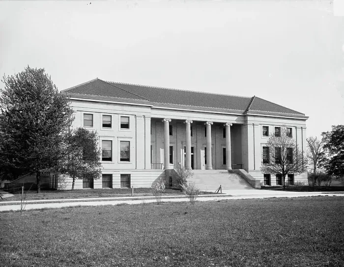 Framed Print : Page Hall, Ohio State University, Columbus, O[hio], c1904. Creator: Unknown