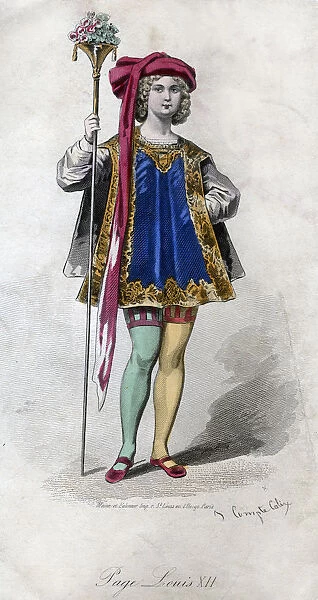 Page, Louis XII, (19th century). Artist: Francois Claudius Compte-Calix