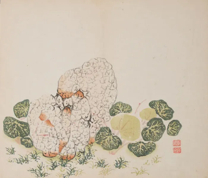 Framed Print : Page from Shi Zhu Zhai. Creator: Unknown Framed Print : Page from Shi Zhu Zhai. Creator: Unknown