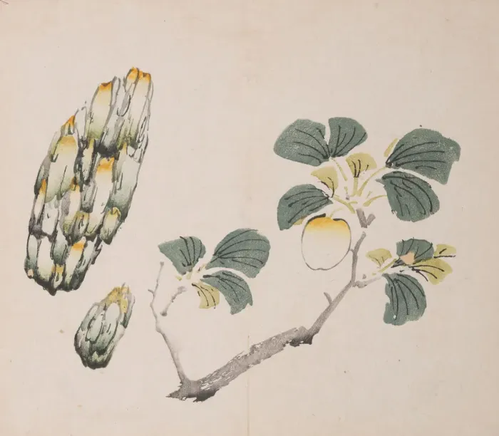 Framed Print : Page from Shi Zhu Zhai. Creator: Unknown Framed Print : Page from Shi Zhu Zhai. Creator: Unknown