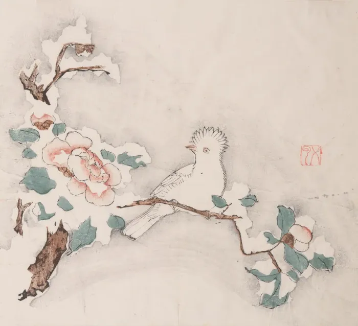 Framed Print : Page from Shi Zhu Zhai. Creator: Unknown Framed Print : Page from Shi Zhu Zhai. Creator: Unknown
