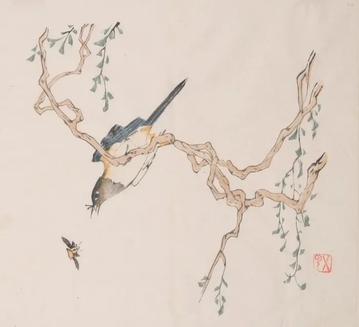 Framed Print : Page from Shi Zhu Zhai. Creator: Unknown Framed Print : Page from Shi Zhu Zhai. Creator: Unknown