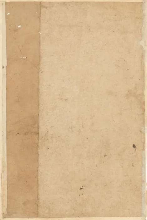 Framed Print : Page from Tales of a Parrot (Tuti-nama): blank page, c. 1560. Creator: Unknown Framed Print : Page from Tales of a Parrot (Tuti-nama): blank page, c. 1560. Creator: Unknown