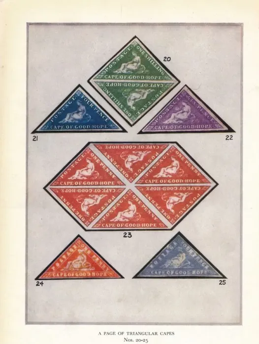Framed Print : A Page of Triangular Capes Nos. 20-25, c1943, (1944) Framed Print : A Page of Triangular Capes Nos. 20-25, c1943, (1944)