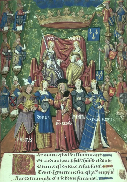 Framed Print : Pageant at the Chatelet, 1514. Creator: Unknown Framed Print : Pageant at the Chatelet, 1514. Creator: Unknown