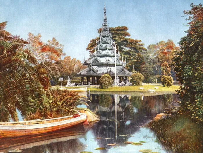Framed Print : The Pagoda, Eden Gardens, Calcutta, India, early 20th century Framed Print : The Pagoda, Eden Gardens, Calcutta, India, early 20th century