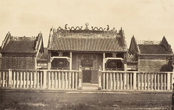 Pagode de la Ville Chinoise, 1866. Creator: Emile Gsell