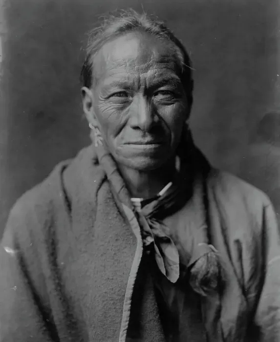 Framed Print : Pah Toi [B], c1905. Creator: Edward Sheriff Curtis