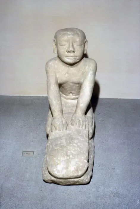 Framed Print : Painted Limestone figure, Egyptian, Old Kingdom, 2400BC-2000 BC Framed Print : Painted Limestone figure, Egyptian, Old Kingdom, 2400BC-2000 BC
