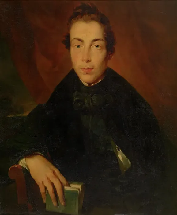 Framed Print : The Painter Henri Leys, 1834. Creator: Nicaise de Keyser Framed Print : The Painter Henri Leys, 1834. Creator: Nicaise de Keyser