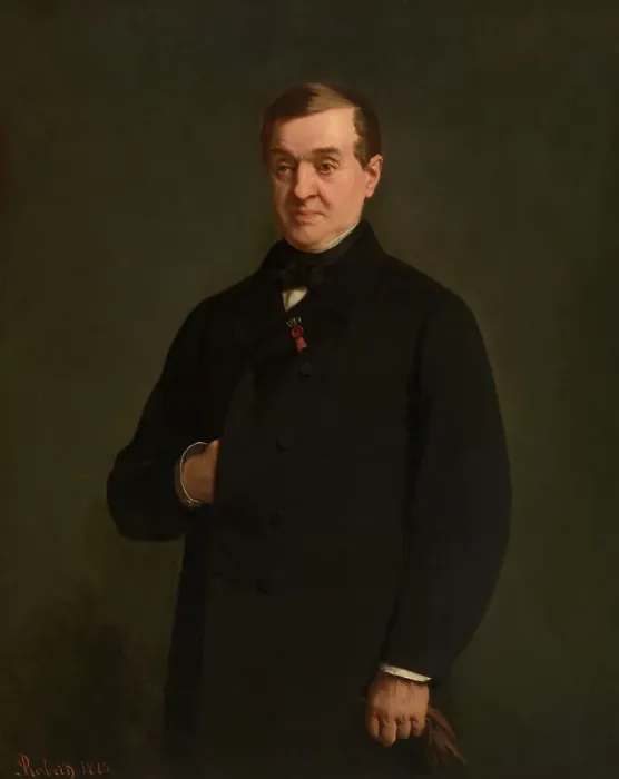 Framed Print : The Painter Jean Baptiste Madou, 1862. Creator: Alexandre Nestor Nicolas Robert Framed Print : The Painter Jean Baptiste Madou, 1862. Creator: Alexandre Nestor Nicolas Robert