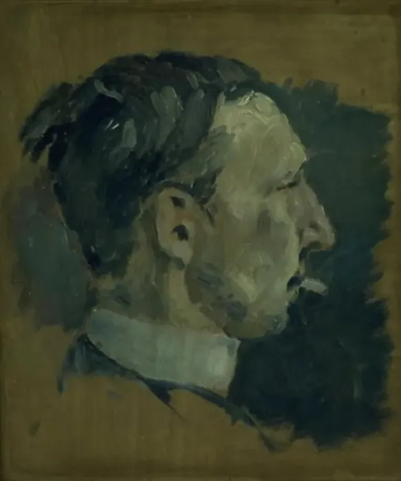 Framed Print : The Painter Karl Isakson, 1910. Creator: Harald Giersing Framed Print : The Painter Karl Isakson, 1910. Creator: Harald Giersing