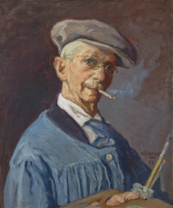 Framed Print : The Painter Man, 1923. Creator: William Forsyth Framed Print : The Painter Man, 1923. Creator: William Forsyth