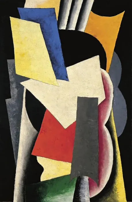 Framed Print : Painterly Architectonic (Still Life: Instruments), 1915. Creator: Lyubov Popova Framed Print : Painterly Architectonic (Still Life: Instruments), 1915. Creator: Lyubov Popova