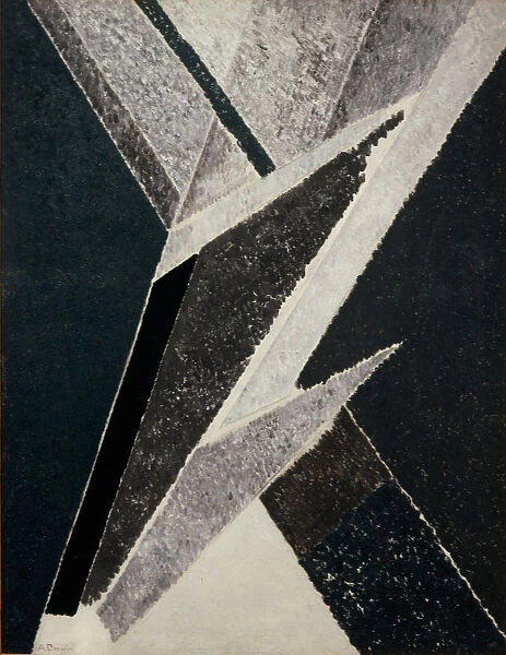 Painterly Composition, 1921. Artist: Drevin, Alexander Davidovich (1889-1938)