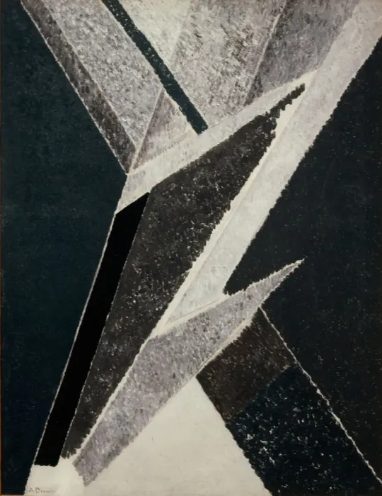 Framed Print : Painterly Composition, 1921. Artist: Drevin, Alexander Davidovich (1889-1938) Framed Print : Painterly Composition, 1921. Artist: Drevin, Alexander Davidovich (1889-1938)