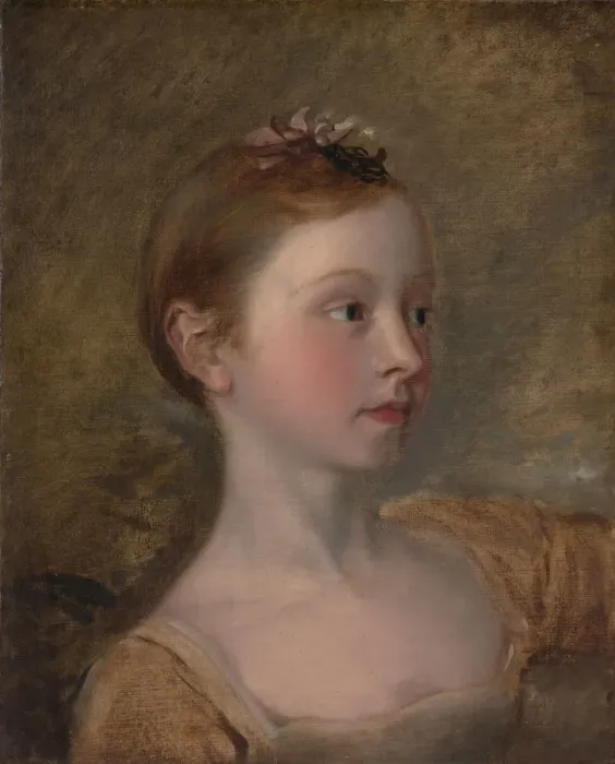 Framed Print : The Painters Daughter Mary (1750-1826), mid-19th century. Creator: Unknown Framed Print : The Painters Daughter Mary (1750-1826), mid-19th century. Creator: Unknown
