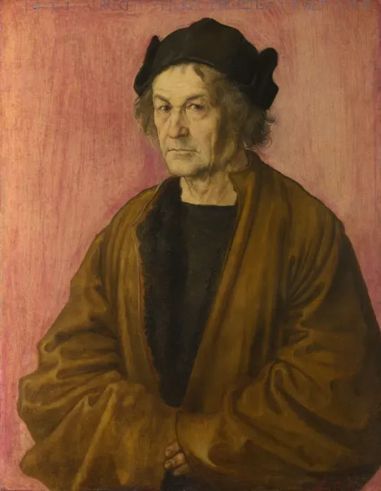 Framed Print : The Painters Father, 1497. Artist: Durer, Albrecht (1471-1528) Framed Print : The Painters Father, 1497. Artist: Durer, Albrecht (1471-1528)
