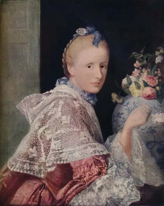 Framed Print : The Painters Wife, 1760. Artist: Allan Ramsay Framed Print : The Painters Wife, 1760. Artist: Allan Ramsay