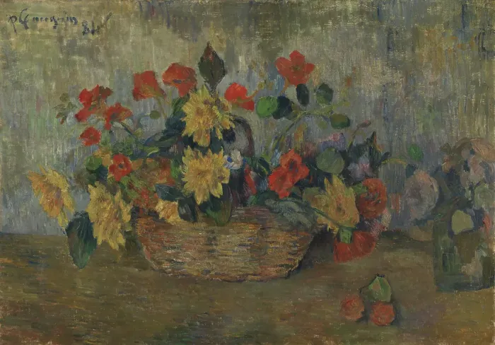 Framed Print : Painting, 1884. Creator: Paul Gauguin Framed Print : Painting, 1884. Creator: Paul Gauguin