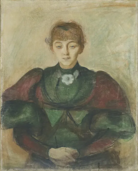 Framed Print : Painting, 1894. Creator: Edvard Munch Framed Print : Painting, 1894. Creator: Edvard Munch