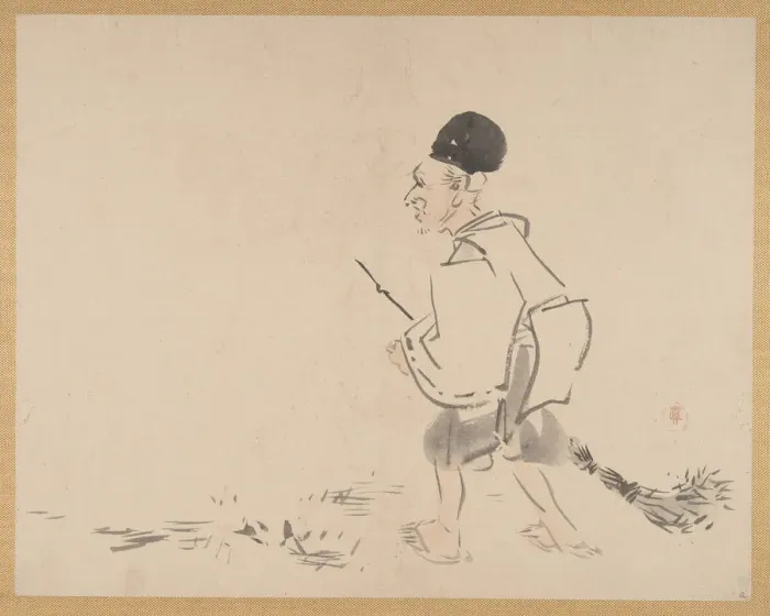 Framed Print : Painting, 19th century. Creator: Shibata Zeshin Framed Print : Painting, 19th century. Creator: Shibata Zeshin