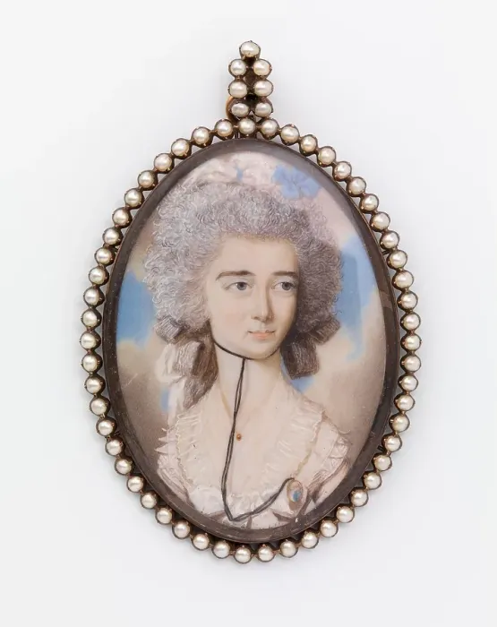 Framed Print : Painting, Last half of 18th century. Creator: Unknown Framed Print : Painting, Last half of 18th century. Creator: Unknown