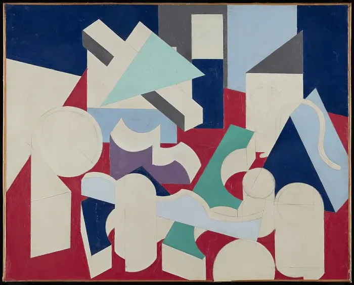 Framed Print : Painting. Still Life, 1923. Creator: Patrick Henry Bruce Framed Print : Painting. Still Life, 1923. Creator: Patrick Henry Bruce