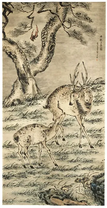 Framed Print : Painting of a thousand Autumns, 206. Creator: Gao Qipei Framed Print : Painting of a thousand Autumns, 206. Creator: Gao Qipei